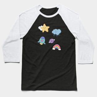 Star Cloudy and friends Baseball T-Shirt